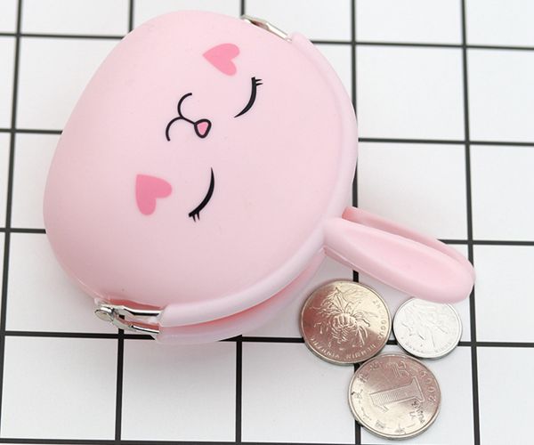 硅膠家用鑰匙包，卡通鑰匙包，女士硅膠鑰匙包